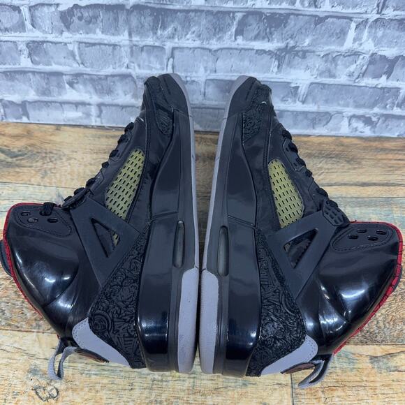 Nike Air Jordan Spizike Black Stealth Red 315371-001 Mens Size 12 Rare 2020 - Picture 11 of 13